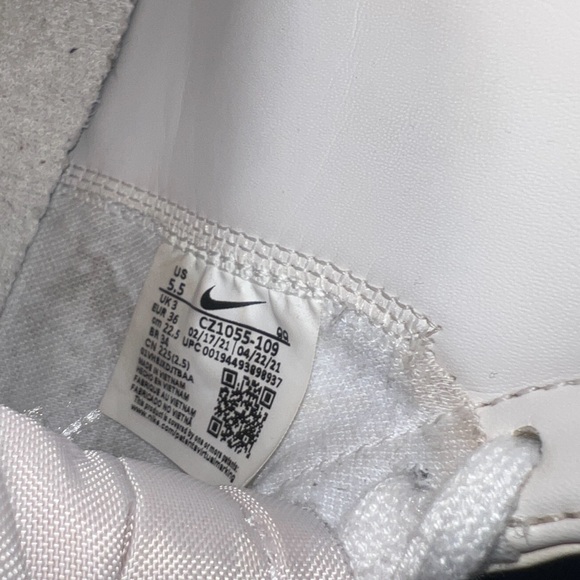 Nike High-Top Sneakers - White and Cream